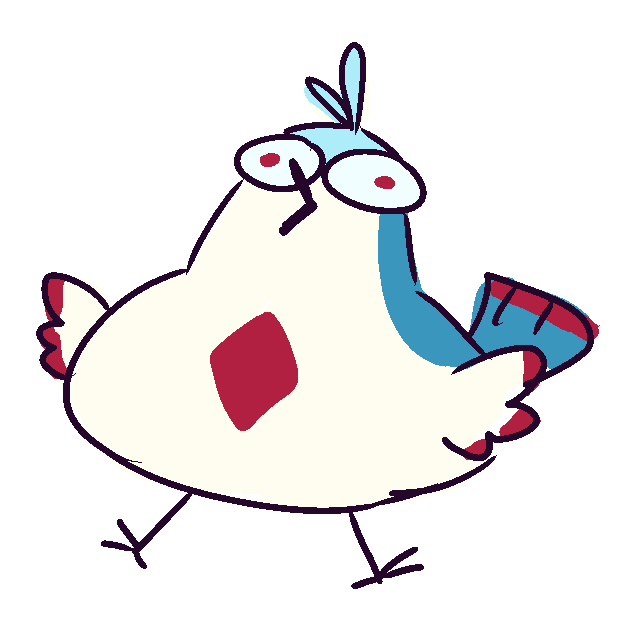 Screaming Pigeon Izzy Keychain [Pre-order]