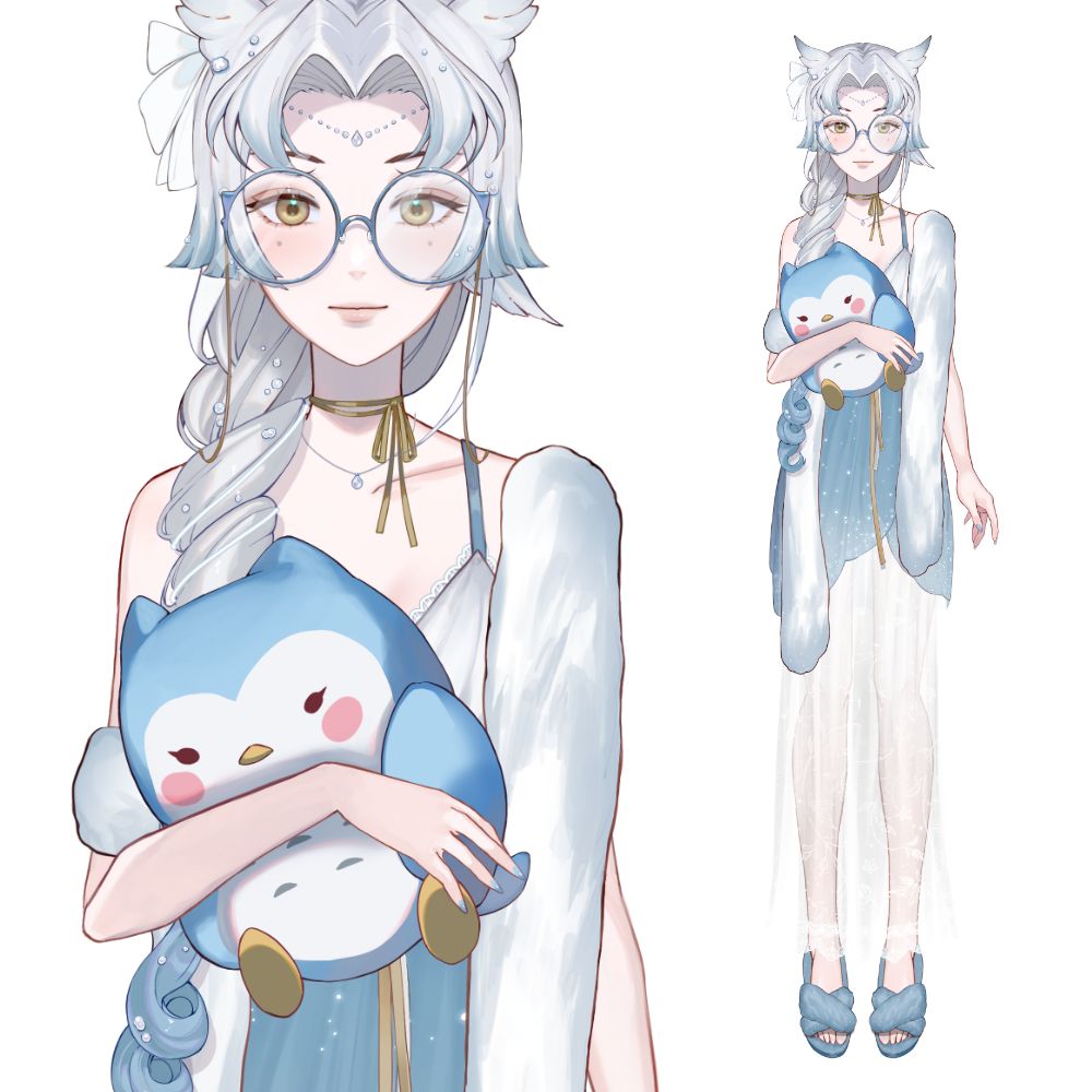 Mia Acrylic Standee - Nightgown Outfit [Pre-order]