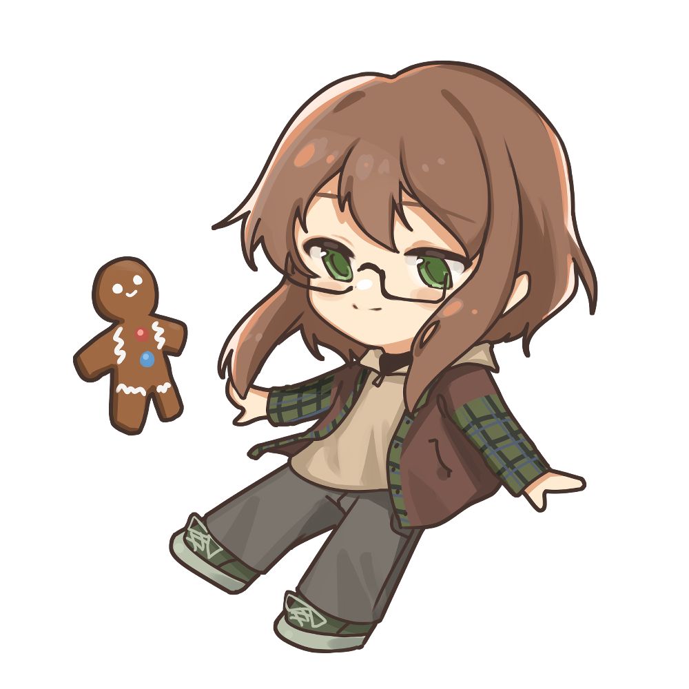 Twofold Keychain - Winter Olive
