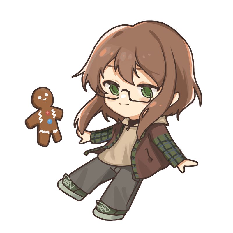 Twofold Keychain - Winter Olive