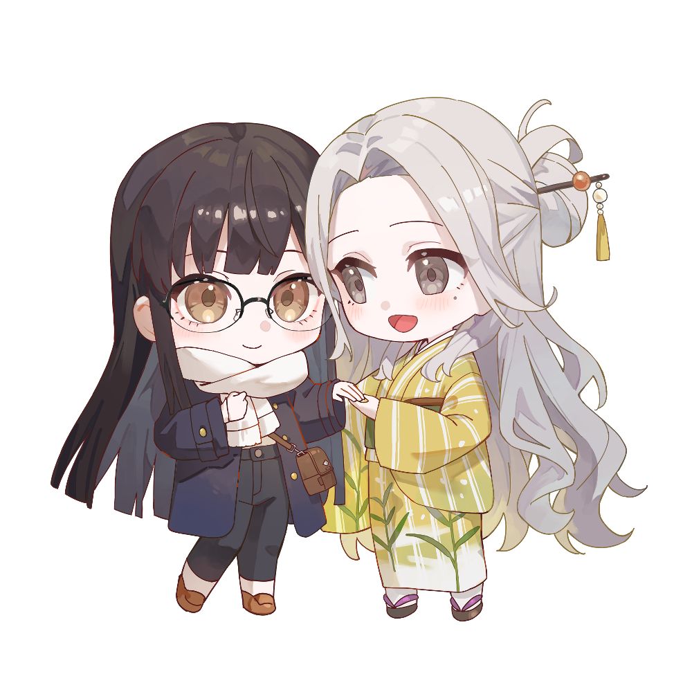 [Pre-order] ATIB Thick Acrylic Standee - Honoka x Yasue