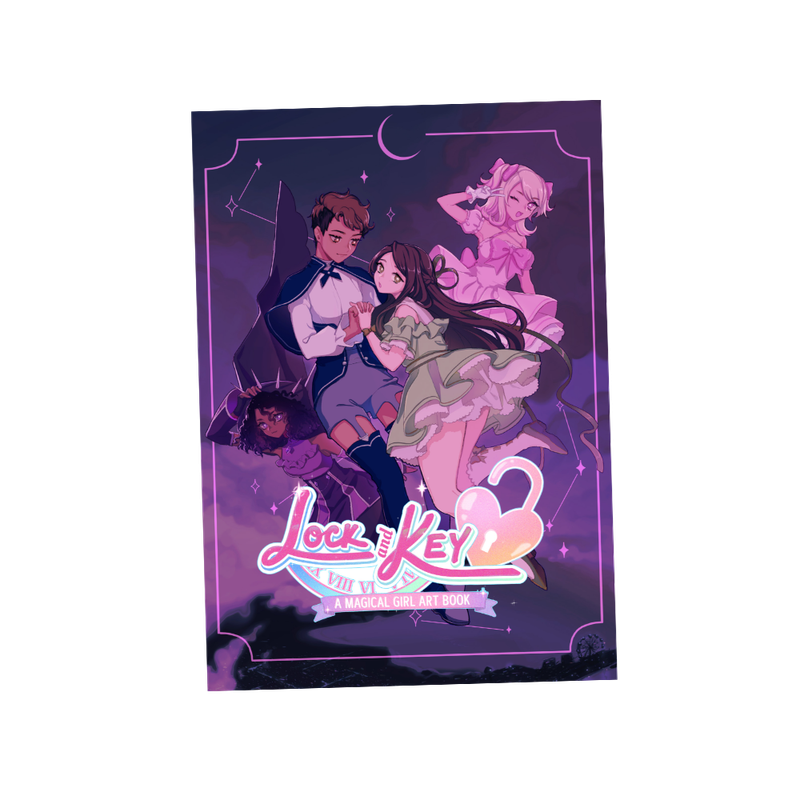Lock & Key: A Magical Girl Mystery Original Artbook - Physical Copy (Pre-order)