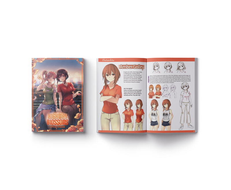 Highway Blossoms Official Artbook