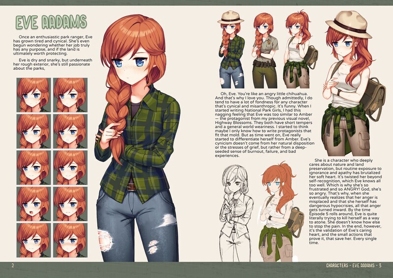 National Park Girls Official Artbook