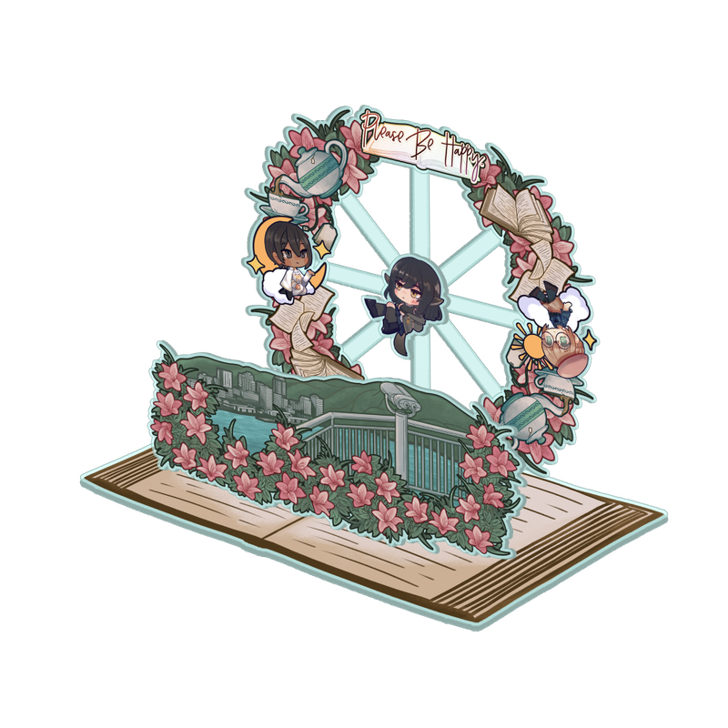 Nekomata x Élan - PBH Rotating Standee