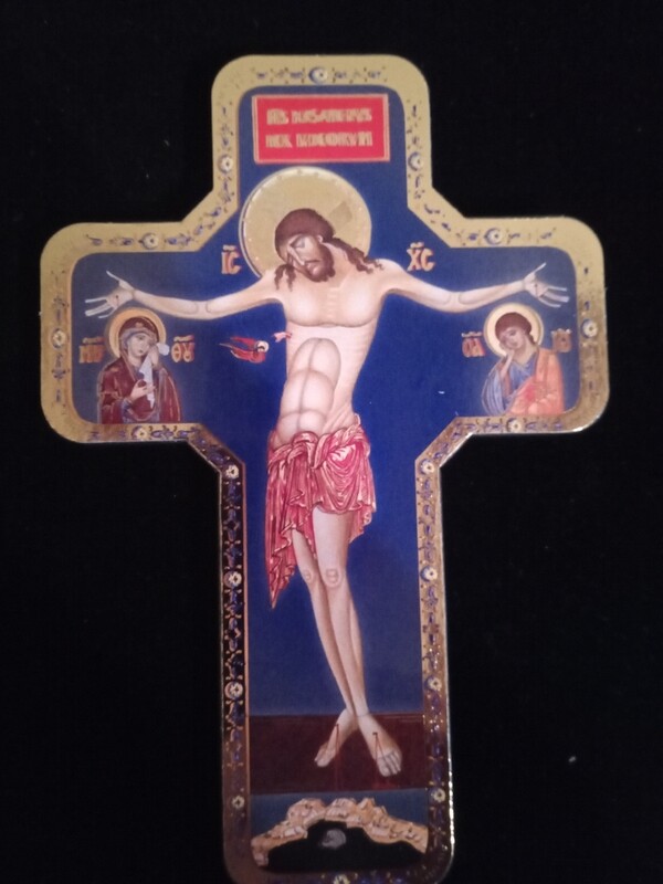 Crucifix in Byzantine style