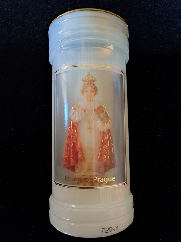 Infant of Prague Pillar Candle