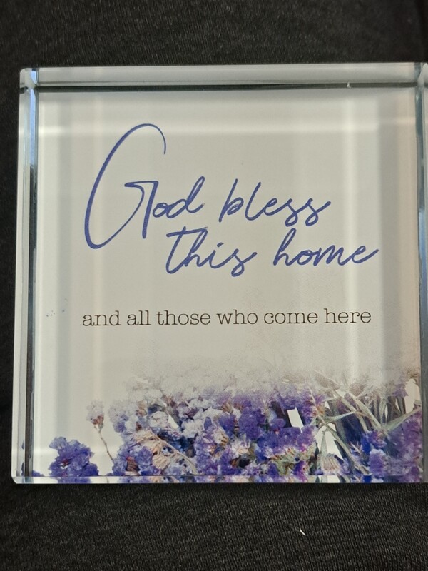 God bless this house paperweight