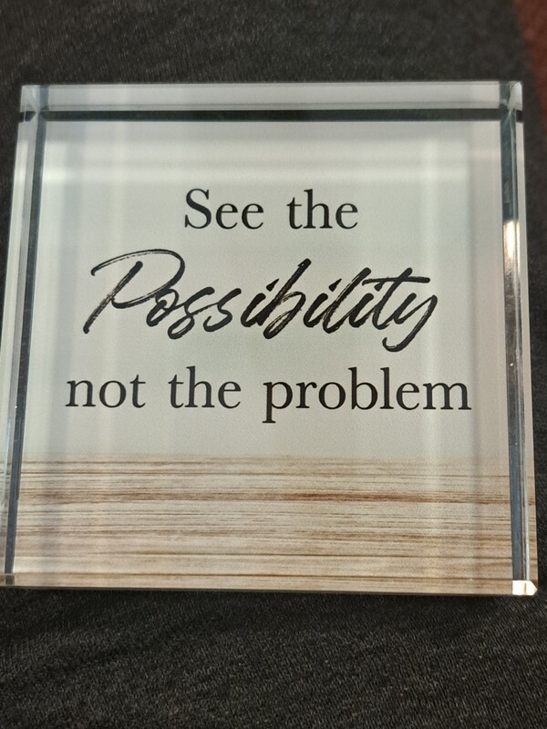 See the Possibility paperweight