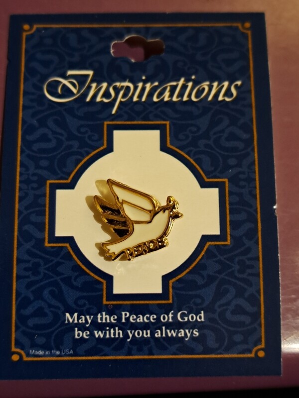 'Peace' Lapel Breast pin