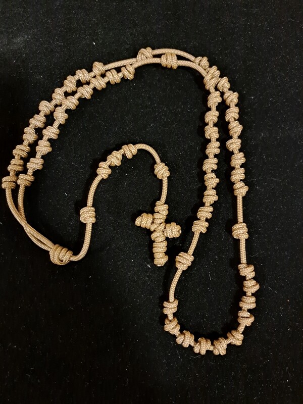CHILWORTH ROSARY BEADS: Sand