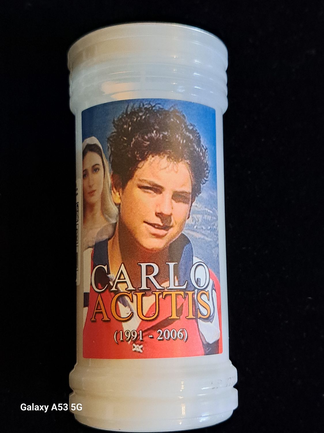 Carlo Acutis Pillar Candle