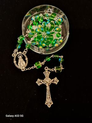 August Birthstone Rosary August Birthstone Rosary