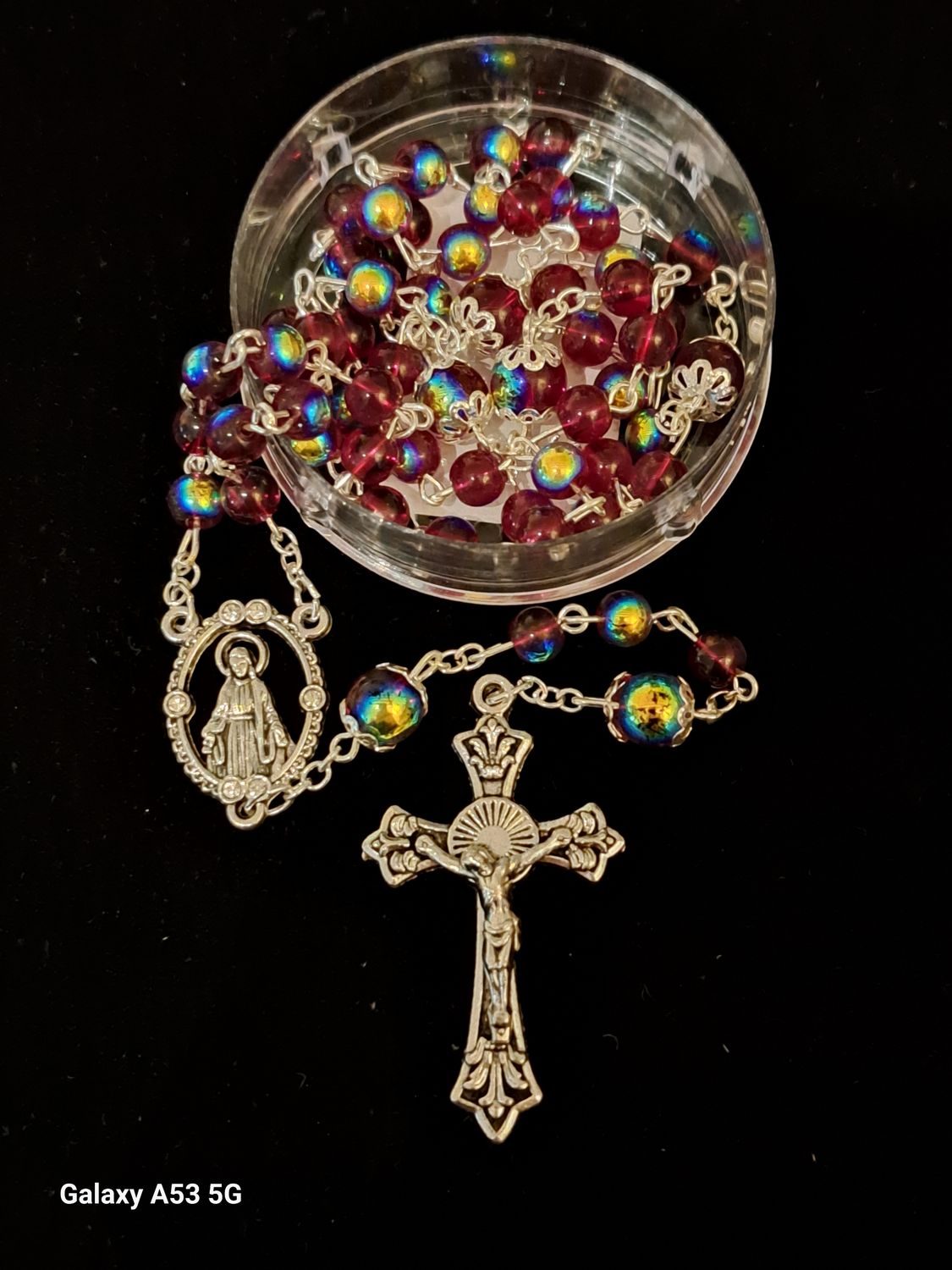 Birthstone Rosary: January 