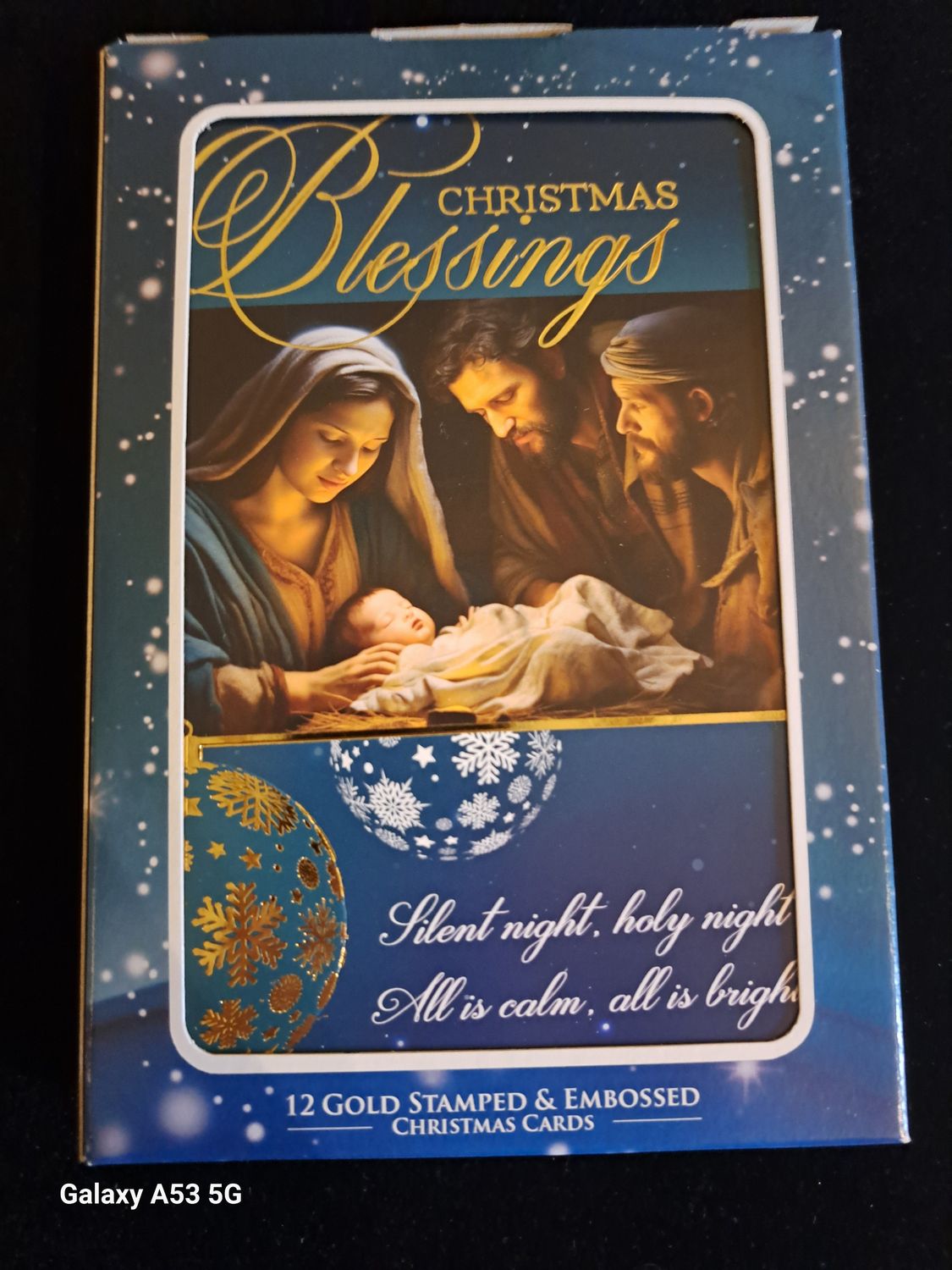 Christmas Blessings Traditional Cards 