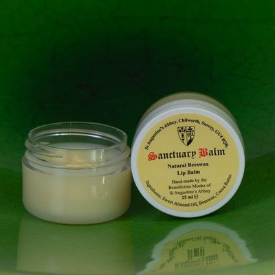 25ml Sanctuary Organic Beeswax Lip Balm - Natural