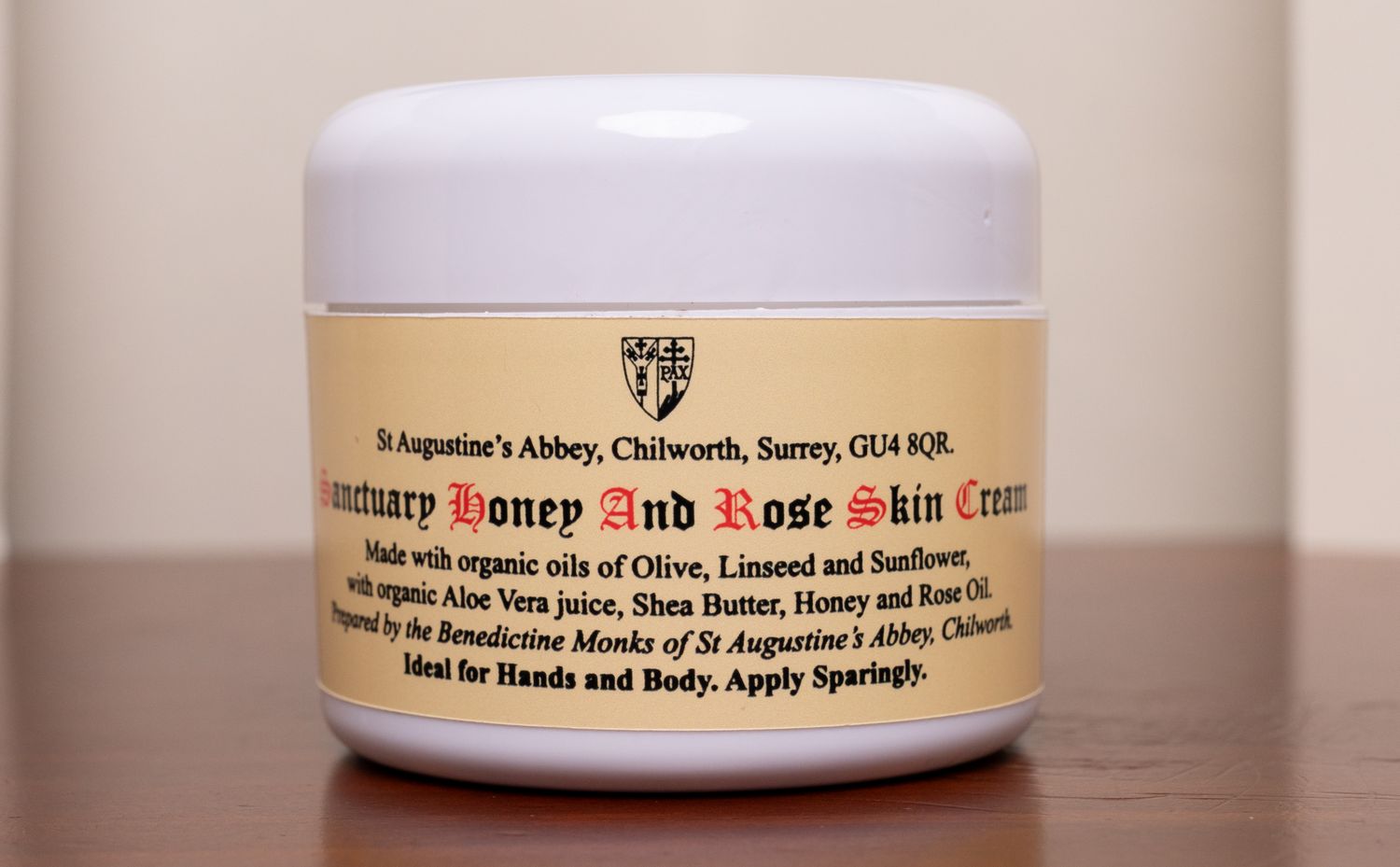50ml Sanctuary Honey & Rose hand and skin cream
