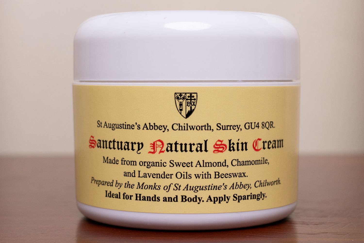 50ml Sanctuary Natural Hand and Skin Cream