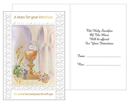 Mass Intention Card