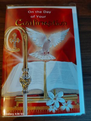 Sacrament of Confirmation Card