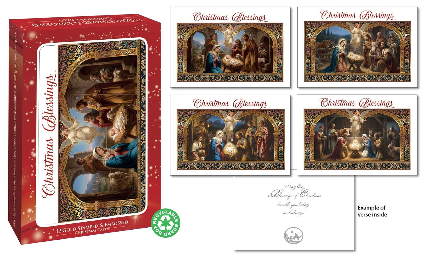 Christmas Blessings Cards Christmas Blessings Cards