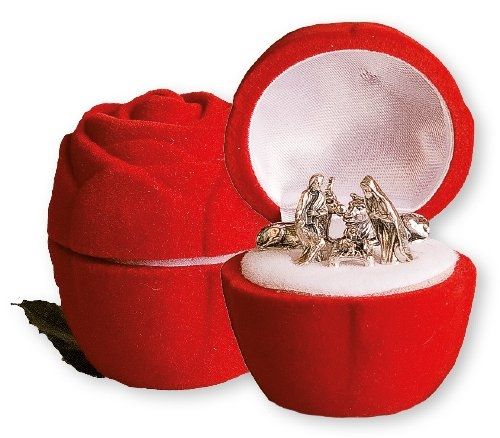 Miniature Rose Nativity Set Miniature Rose Nativity Set