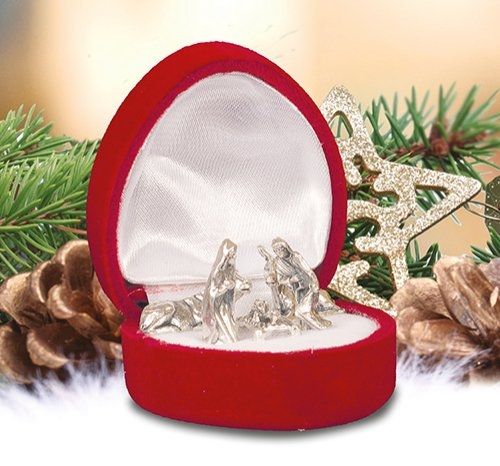 Miniature 'Heart' Nativity Set