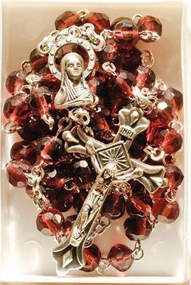 Birthstone Rosary: June Birthstone Rosary: June