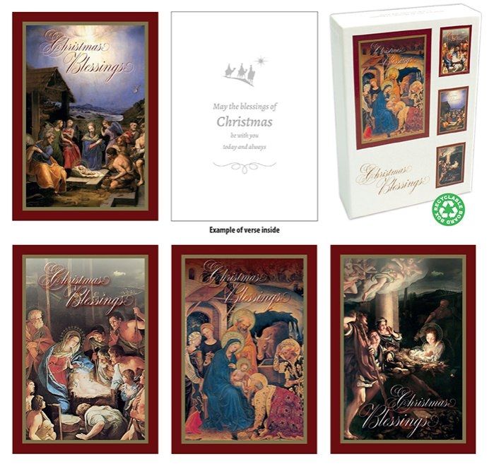 Christmas Blessing Cards