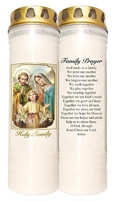 Holy Family Seven Day Candle