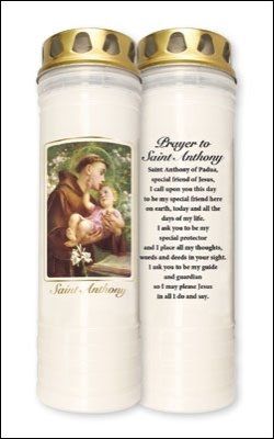 St Anthony of Padua Seven Day Candle