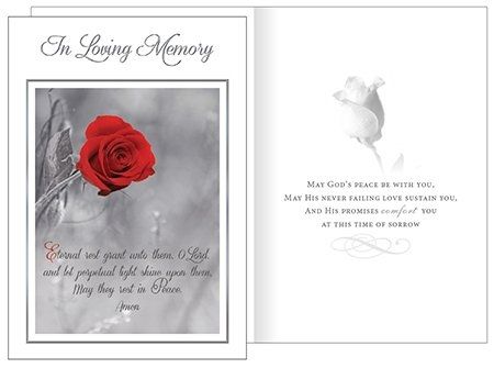 In Loving Memory Card