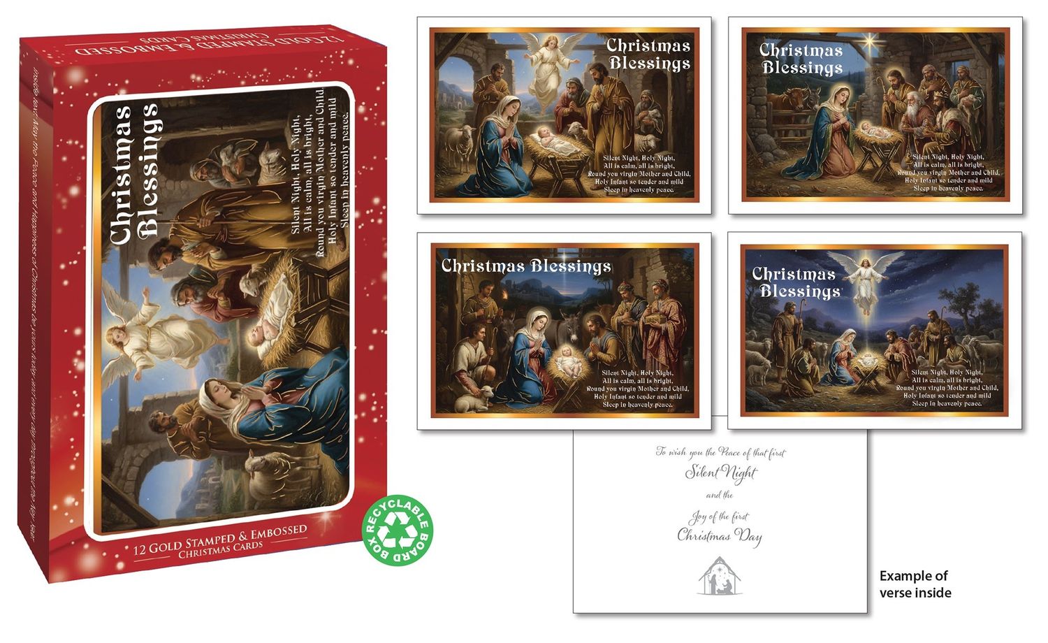 Christmas Blessings Cards