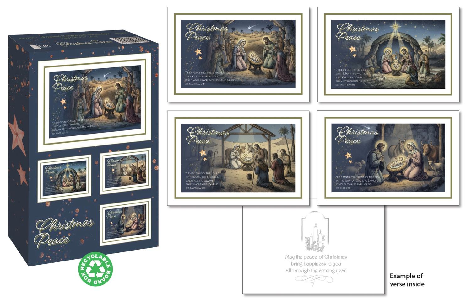 'Christmas Peace' Cards