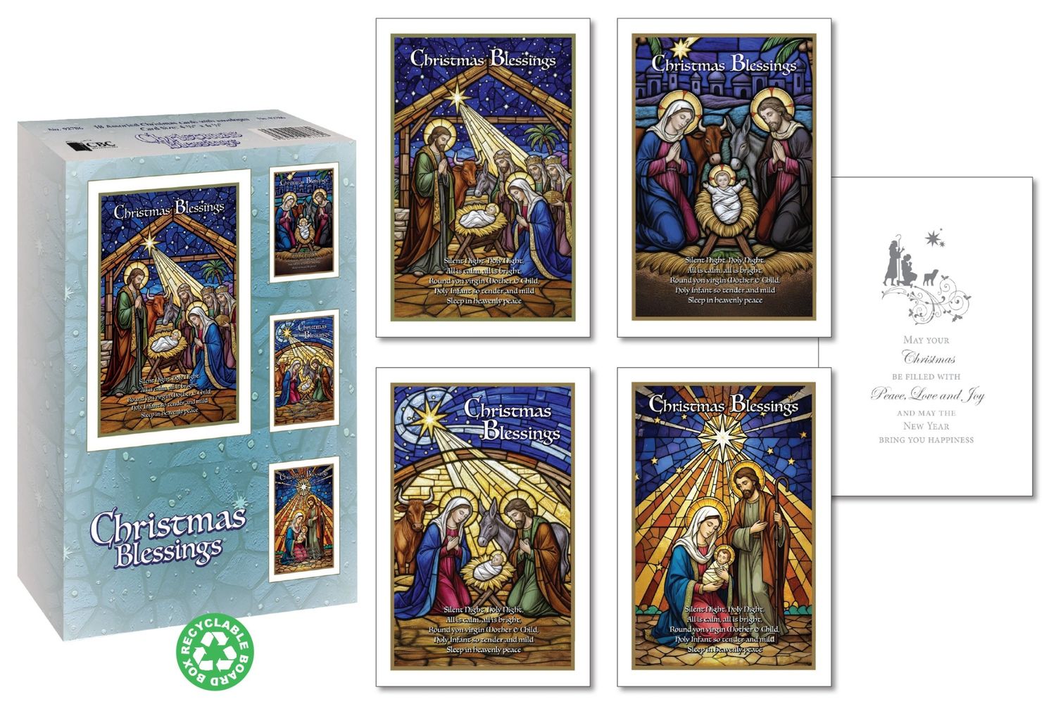 'Christmas Blessings' Cards