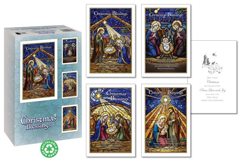'Christmas Blessings' Cards 'Christmas Blessings' Cards