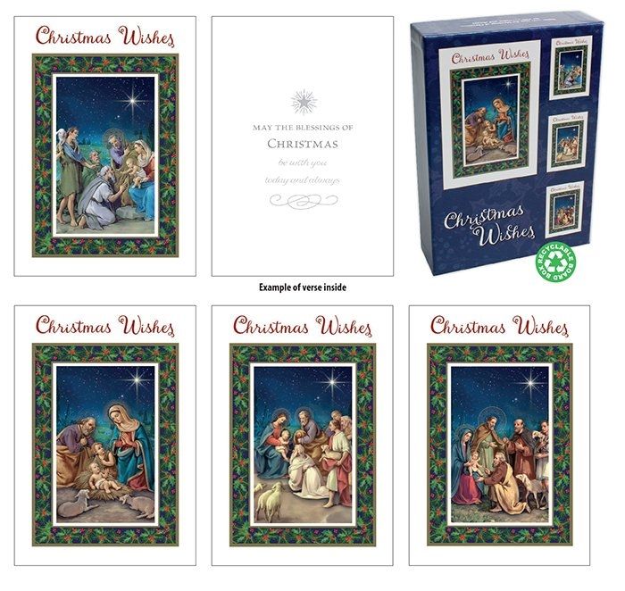 'Christmas Wishes' Cards