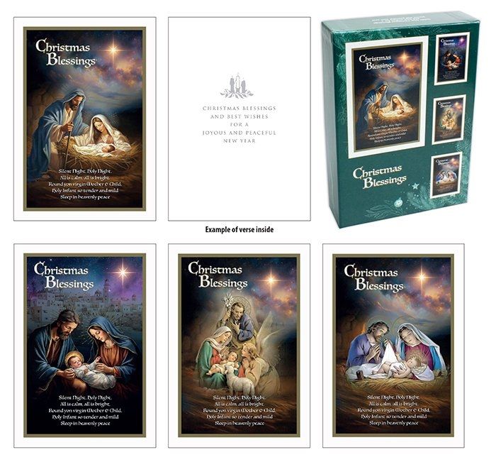 'Christmas Blessings' Cards