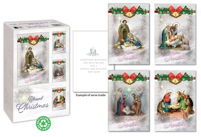'Blessed Christmas' Cards 'Blessed Christmas' Cards