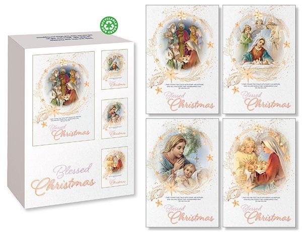 'Blessed Christmas' Cards 'Blessed Christmas' Cards