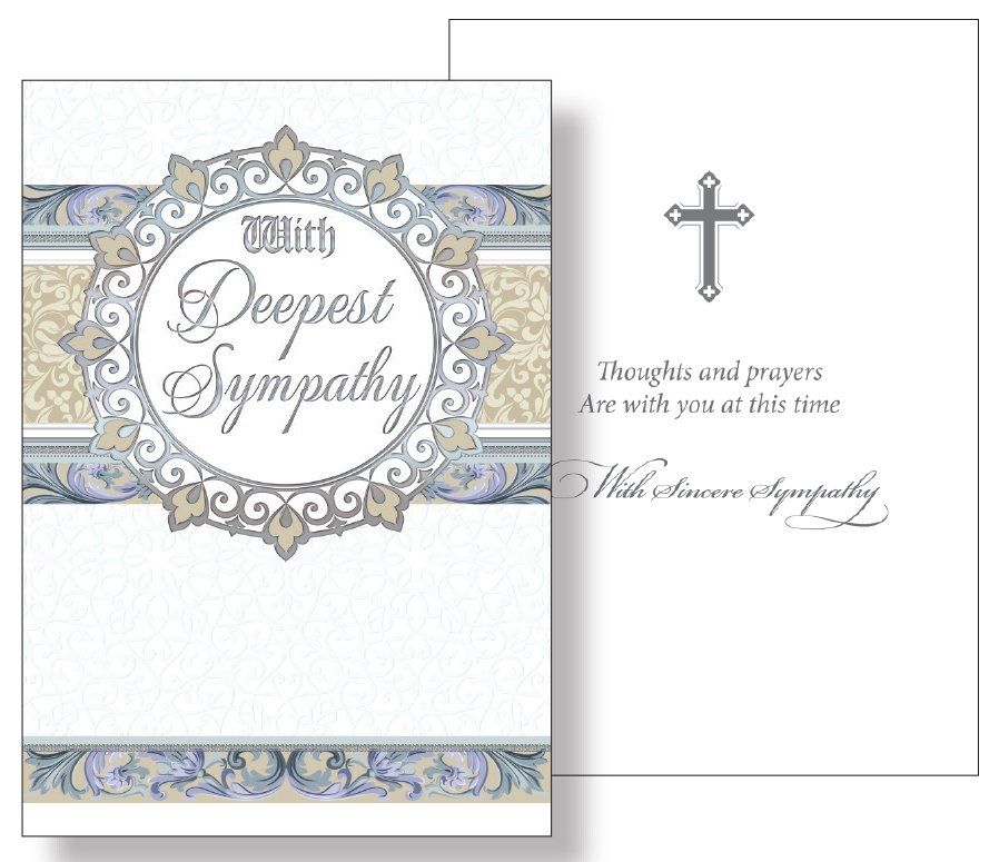 With Deepest Sympathy Card With Deepest Sympathy Card