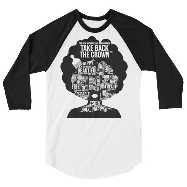 3/4 sleeve raglan shirt