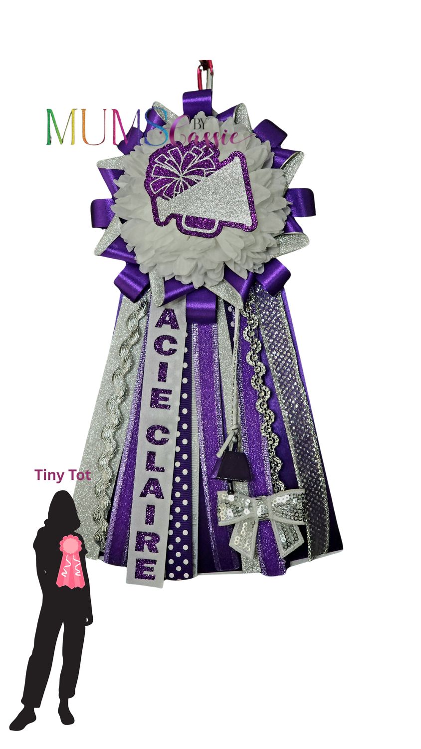 Tiny Tot Homecoming Mum/Garter