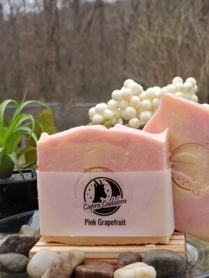 Goat Yogurt Soap: Pink Grapefruit