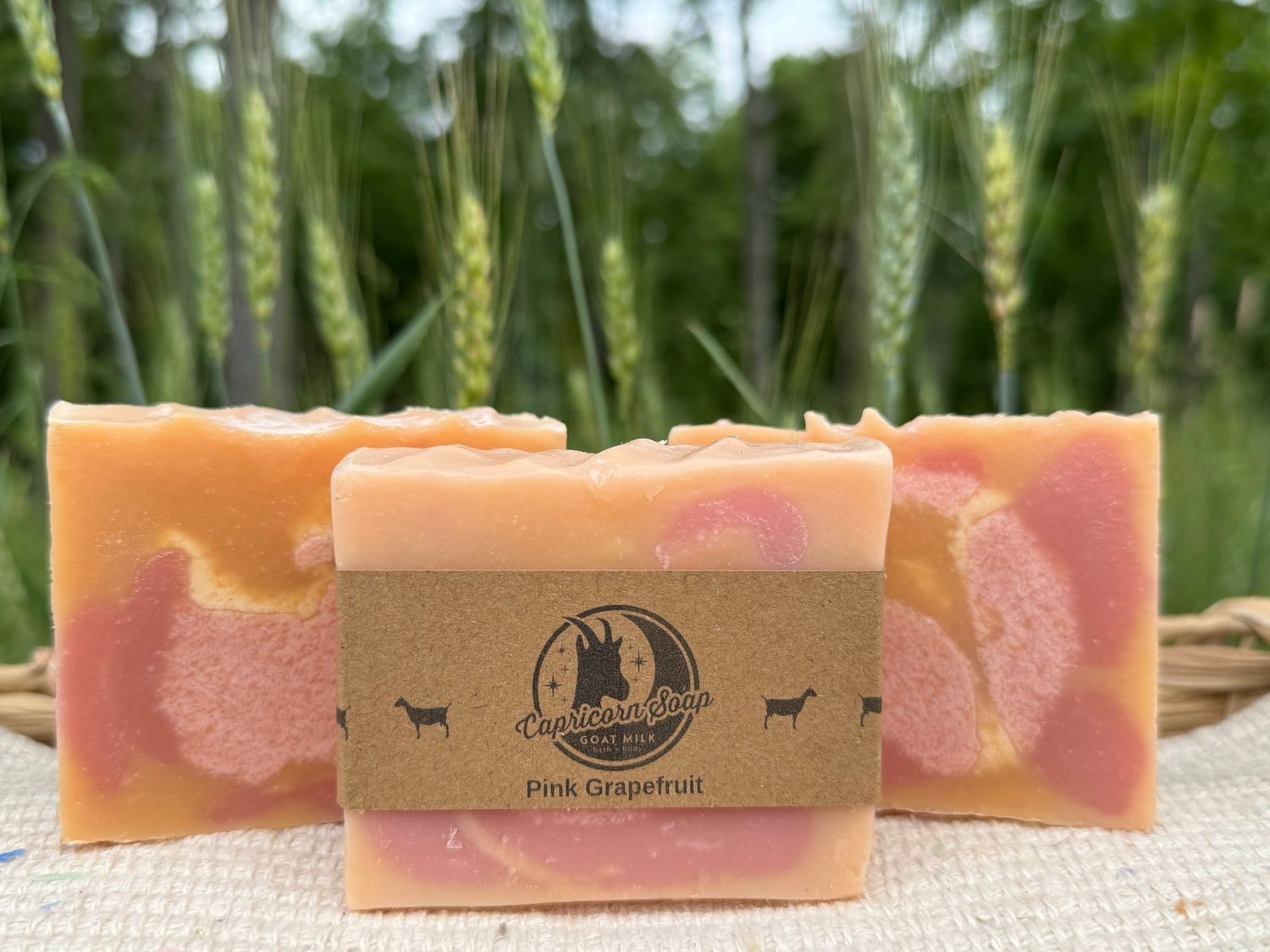 Goat Yogurt Soap: Pink Grapefruit