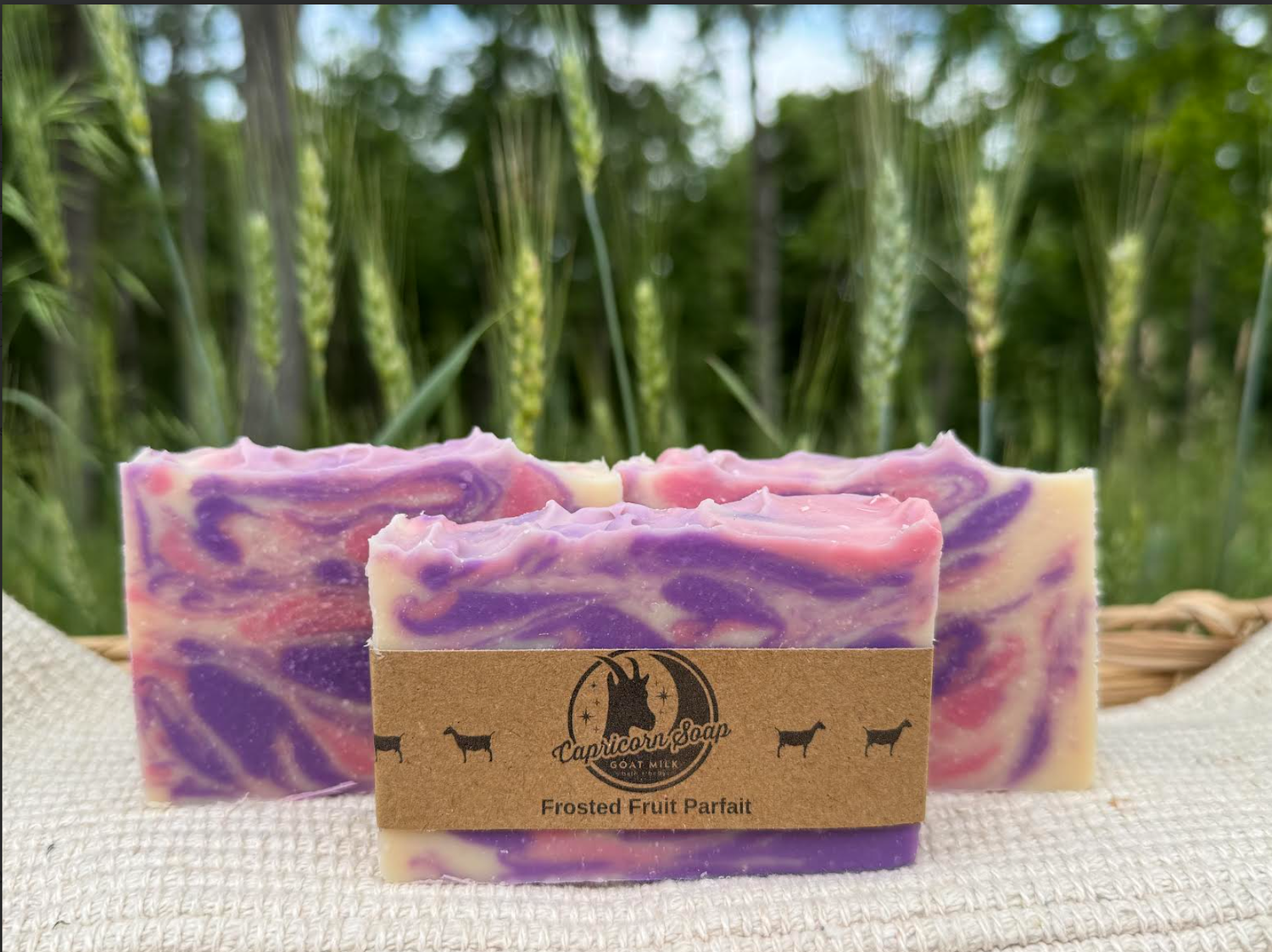 Goat Yogurt Soap: Frosted Fruit Parfait