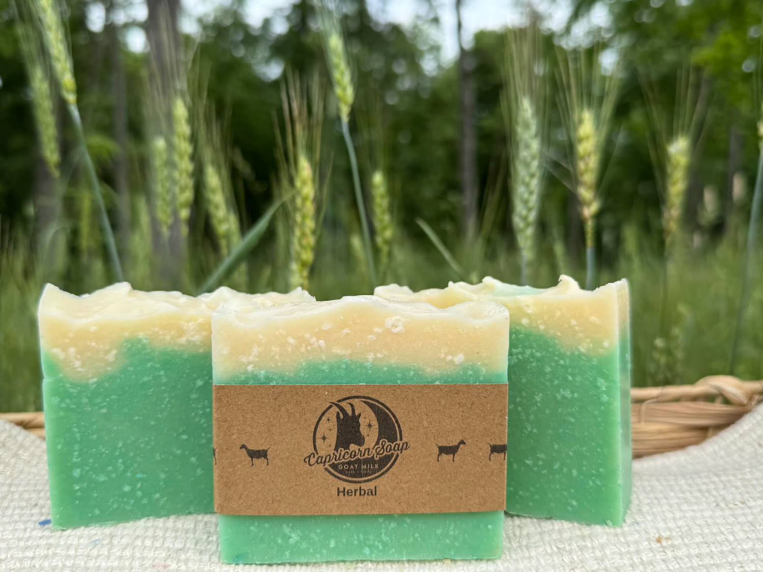 Goat Yogurt Soap: Herbal Essence