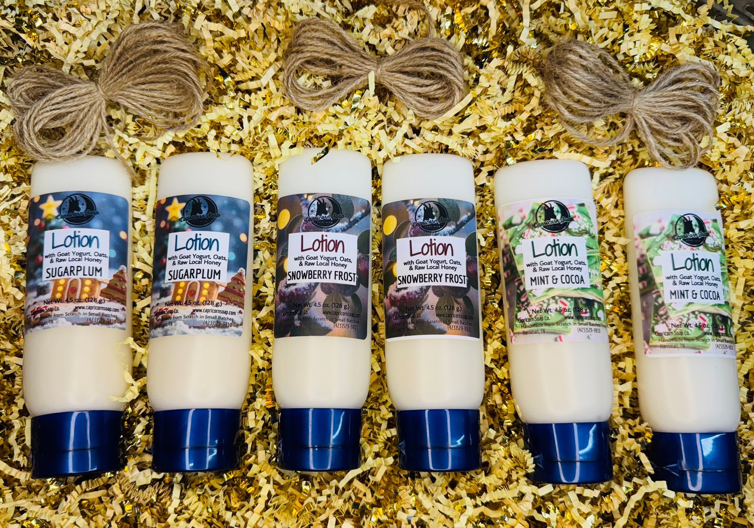 Goat Yogurt Hand &amp; Body Lotion- Winter Fragrances