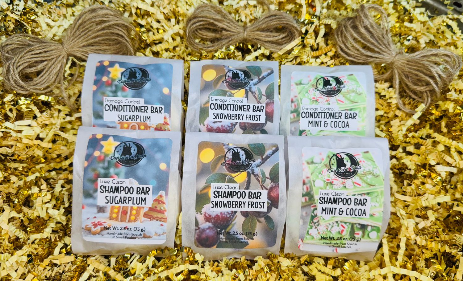 Solid Shampoo Bar- Winter Fragrances