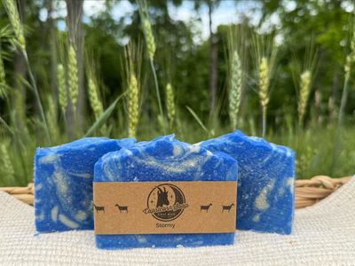 Goat Yogurt Soap: Stormy Goat Yogurt Soap: Stormy